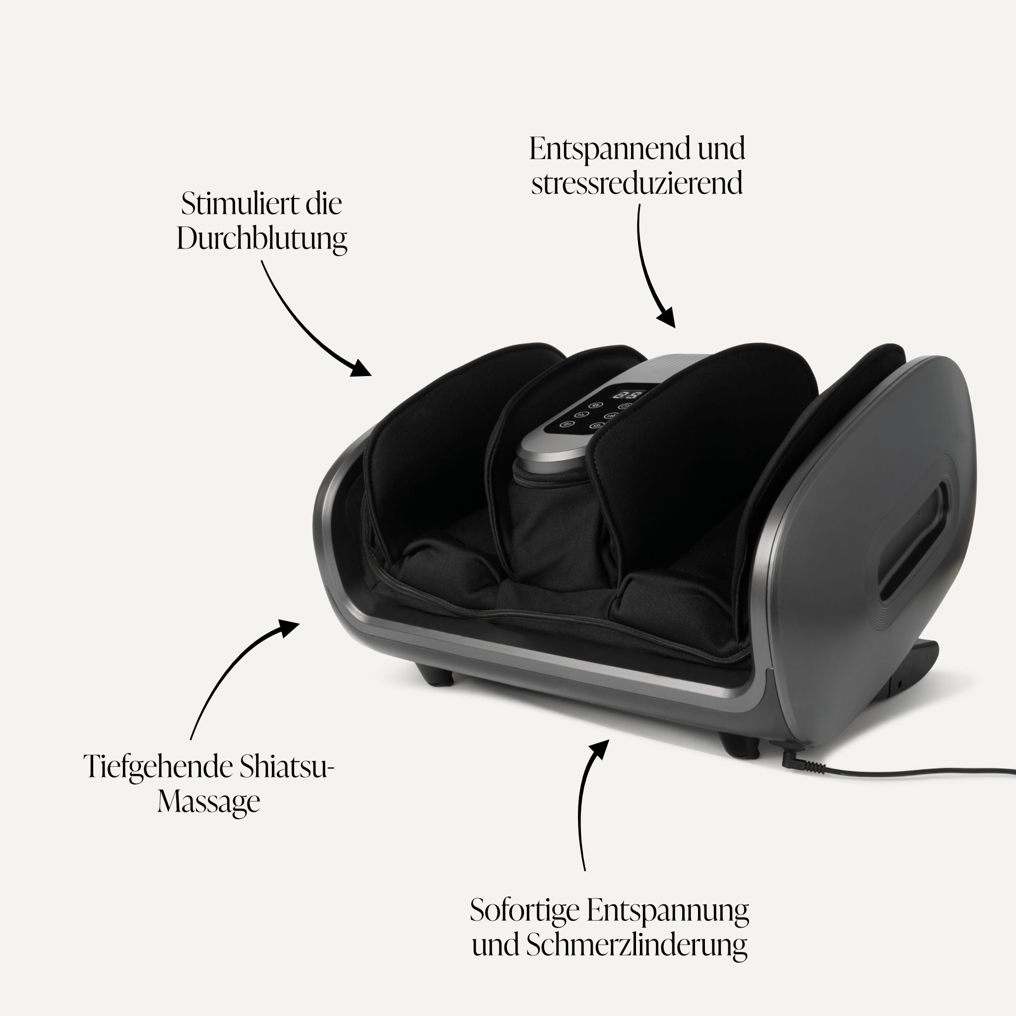 Comforth FootCare Pro - 2-in-1 Massagegerät für Waden und Füße