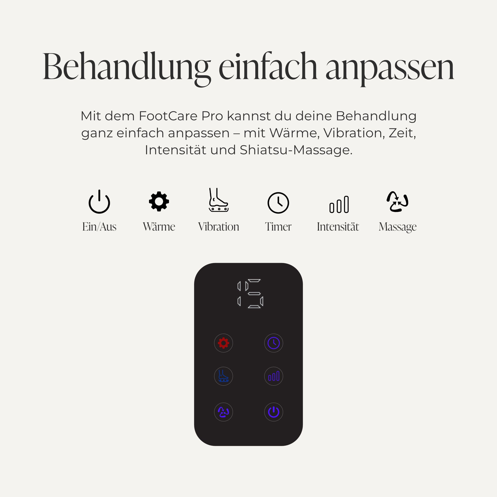 Comforth FootCare Pro - 2-in-1 Massagegerät für Waden und Füße