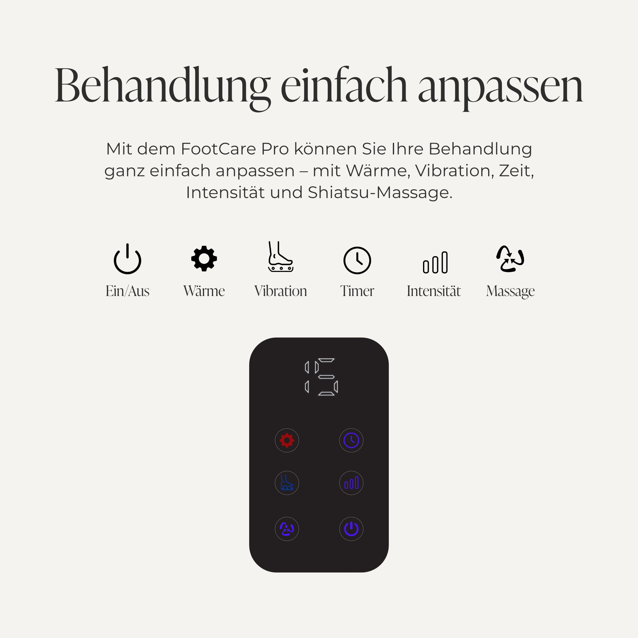 Comforth FootCare Pro - 2-in-1 Massagegerät für Waden und Füße