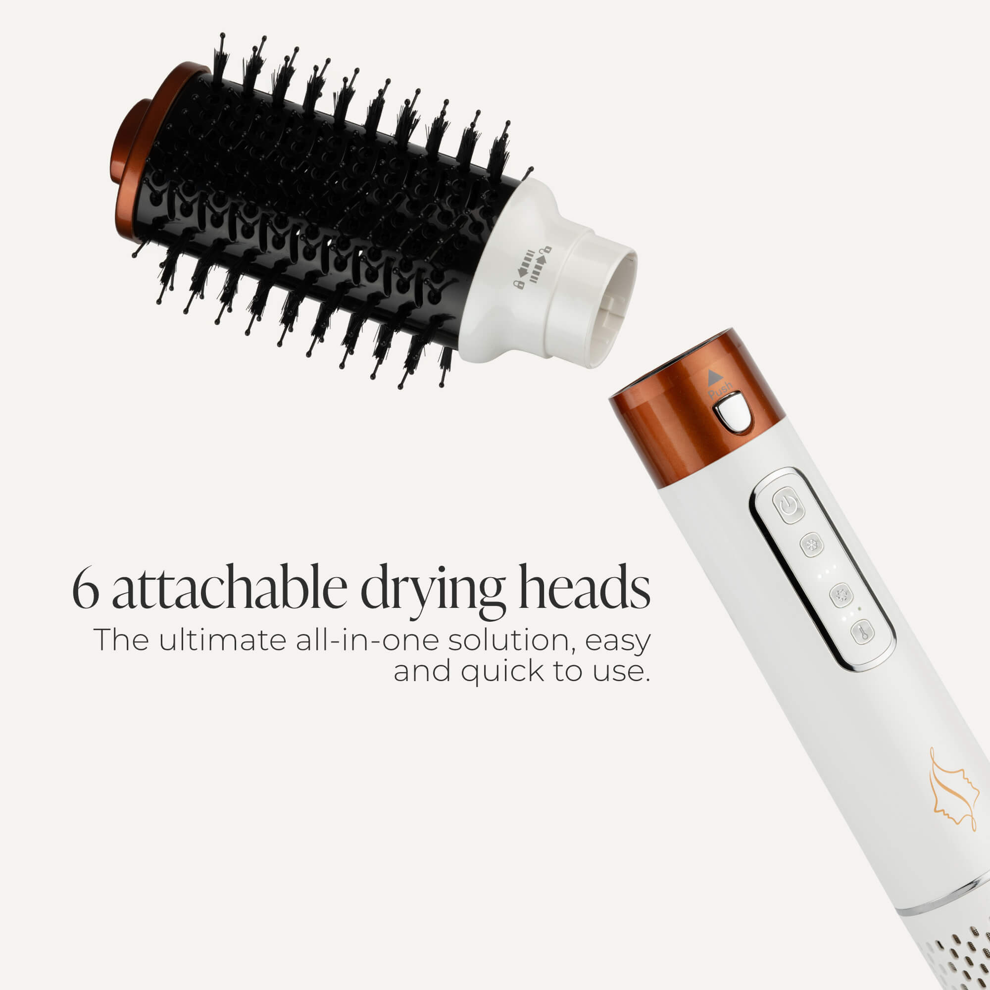 Comforth AirPro™ - 6-in-1 Hair Dryer