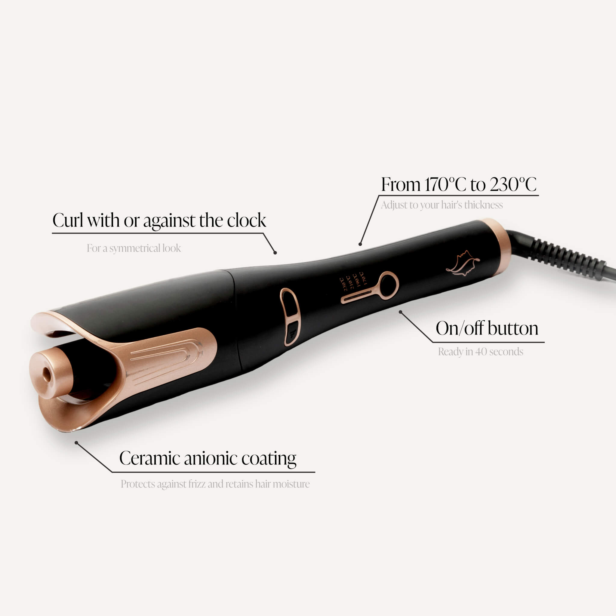 Comforth Curler Pro - Automatic Curling Iron