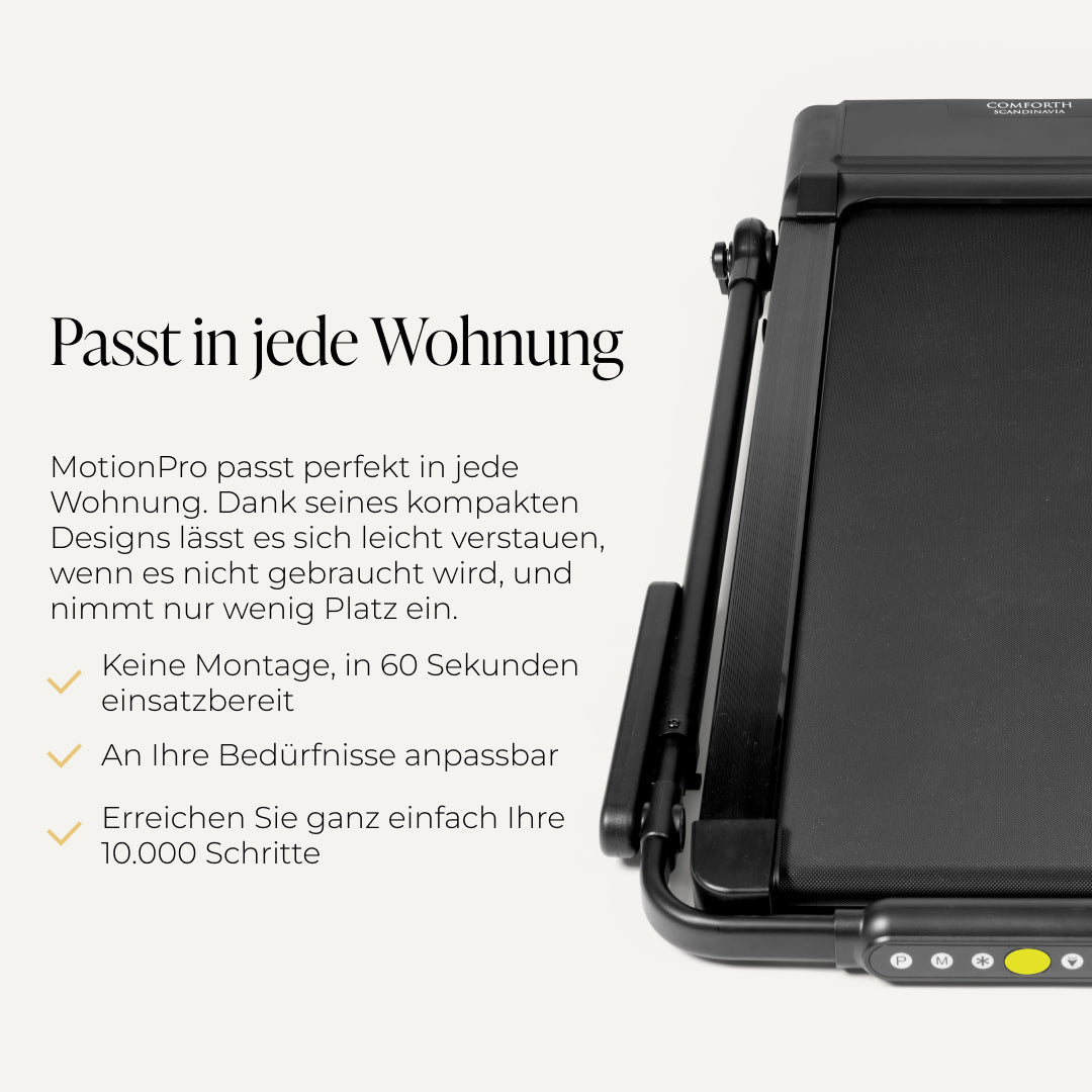 Comforth MotionPro – Faltbares Geh- und Laufband