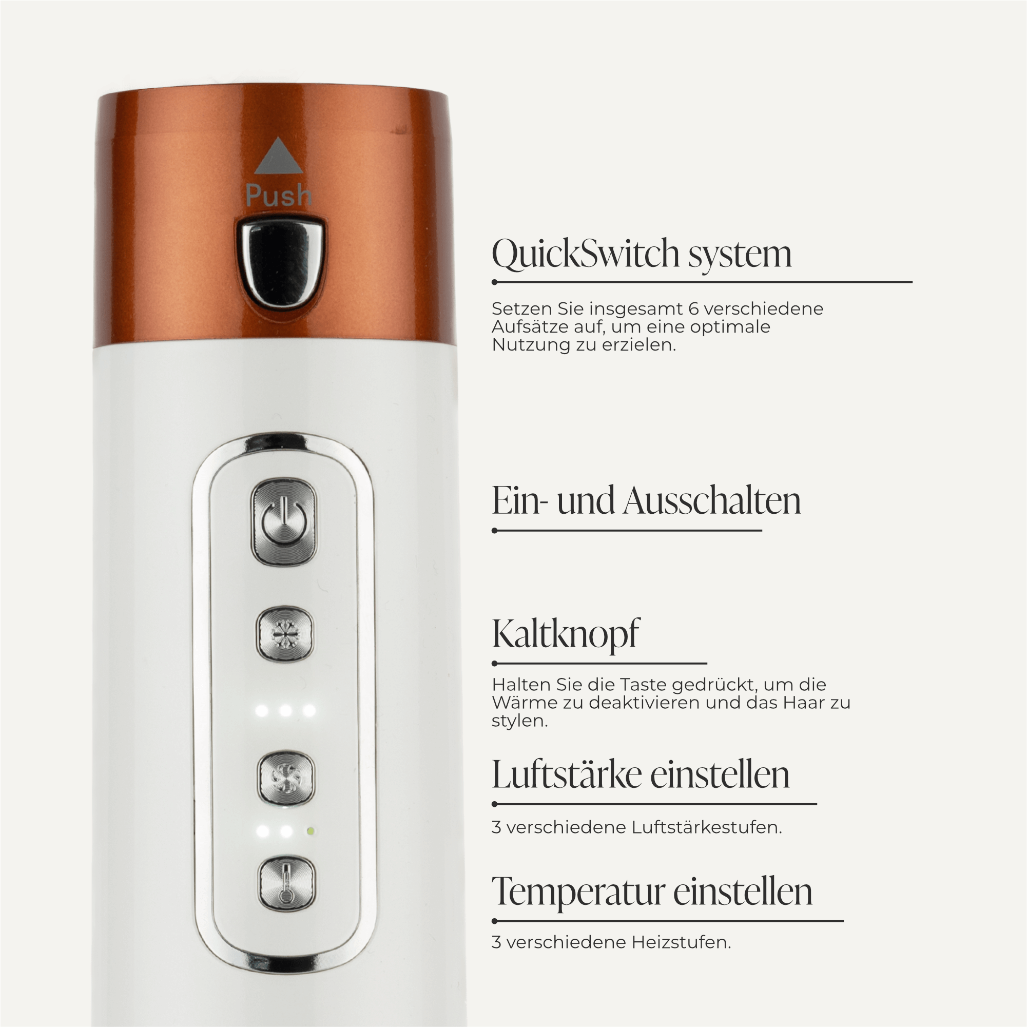 Comforth AirPro™ – 6-in-1 Haartrockner